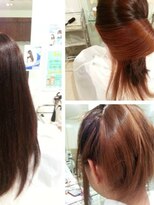 ルクス 新小岩(LUX)&nbsp;【可愛くデザインカラー】カット＋インナーカラー