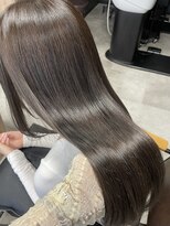 リンクエン(Link enn)&nbsp;【グレージュ】透明感カラー/髪質改善/幹細胞トリートメント