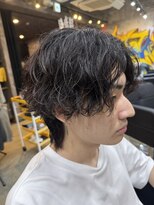 カーニー 上野(kearny)&nbsp;ツイストスパイラルパーマシャドウパーマパーマ波巻きパーマ