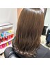 似合わせカット＋透明感カラー＋Aujuaトリートメント