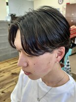 スウェル 津田沼店(Swell)&nbsp;ニュアンスセンターパート[津田沼/メンズ/メンズパーマ]