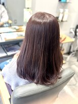 エスト 小倉(est)&nbsp;大人気/ピンクブラウン/顔まわりレイヤー/髪改善トリートメント