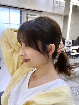 ロンドジェネルーズ 柏(Lond generous) 韓国柏顔周り縮毛矯正髪質改善レイヤー韓国ボブメルティくびれ