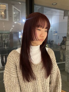 パーク(PAAQ) 【藤沢レイヤー/藤沢顔周りカット/藤沢ブリーチ無しダブルカラー