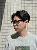 センターパート/ビジネス/大人/男子/
