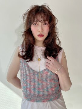 アクシス 栄ガスビル店(`AXIS) 柔らかベージュふんわりレイヤー