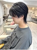 【VIVO】センターパートウルフ 中性ウルフ フェザーウルフ