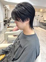ヴィーヴォ 深江橋店(VIVO) 【VIVO】センターパートウルフ 中性ウルフ フェザーウルフ
