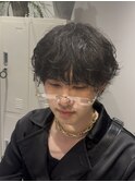 島田叶夢　ラウンドマッシュ×シャドウパーマ