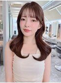 くびれヘア/髪質改善/縮毛矯正/レイヤーカット/韓国/顔周り/大宮
