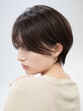 エリマ 横浜西口(elima) 横浜西口大人ショートボブココアベージュイルミナグレージュ30代