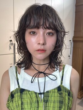 ロンドアンメゾン 原宿(Lond un Maison.) 姫カットレイヤー/マロンベージュ/韓国風巻き/顔周り/前髪/原宿