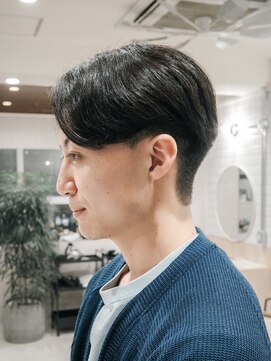 メレ 仙台(Mele) ナチュラルセンターパート/ニュアンスパーマ/20代30代［仙台］