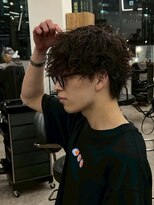 リッチブランドアンドコー(Rich Brand&Co)&nbsp;波巻きスパイラル　波打ちツイストスパイラル　ツーブロック