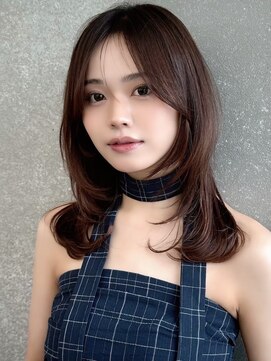 アンフィニー 仙台(ANFINI) 仙台髪質改善縮毛矯正酸性ストレートレイヤーカット韓国前髪学割