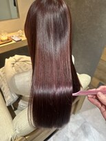 ブルーム ヘア デザイン ドゥーエ(bloom hair design due)&nbsp;ボルドーピンク ｢塚口×髪質改善トリートメント｣