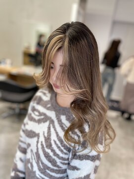 アヴァンス 京橋店(AVANCE) 着物ヘア/大人ガーリー/ダークアッシュ/似合わせカット/京橋