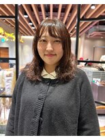 ニコ(NICO)&nbsp;暖色カラー×ゆるふわパーマミディアムレイヤーカット