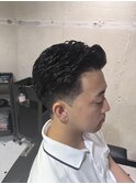 MEN’S HAIR/波巻きツイストスパイラル/リバースセンターパートS