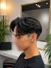 【メンズ】プレミアムケアパーマ+カット+クイックスパ