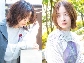 エマージュ 立川(Emerge)の写真/Refaシャワ-ヘッド導入!SNSで話題のstyleをプチプラで!カット¥3000~/カット+カラ-+Tr¥4500~【立川/立川駅】