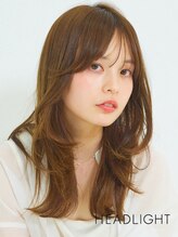 アーサス ヘアー サローネ 浦安店(Ursus hair salone by HEADLIGHT) くびれミルクブラウン小顔似合わせ韓国ミディアムレイヤー