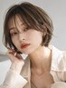 【新規】カット+オーガニックカラー+3stepトリートメント ¥12614