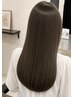 【髪にツヤと潤いを】カット+透明感カラー+超高濃度水素ケア￥14900