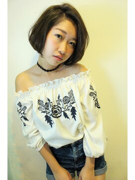 ラウンジ モリオ イケブクロ(Lounge MORIO Ikebukuro) 【morio池袋】抜け感グラボブ