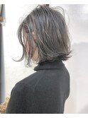 【Marl】グレージュの抜け感ボブ♪