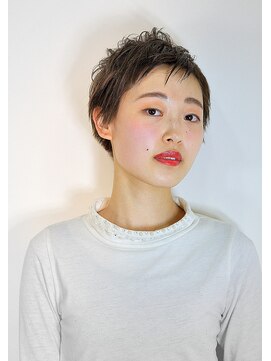 ヘアーサロン サボイア(HAIR SALON SAVOIA) 軽くショート　大人寒色系カラー.