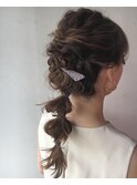 【Unity】ヘアセット ヘアアレンジ お呼ばれヘア 玉ねぎアレンジ