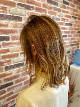 アートアンドヘアーデザイン ダイアリー(Art Hair design Diary) 【Diary】サンライズベージュ×バレイヤージュ