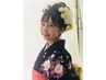 成人式ヘア、メイク、振袖着付¥25000