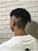 細かめ針金ツイストスパイラルパーマ TRICKstyle!