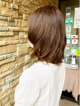 エノモト(ENOMOTO) 30代40代50代大人可愛いこなれフェミニンニュアンスパーマ