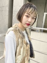 アリエッタ アザブ(ARIETTA AZABU)&nbsp;《デザインカラー  》インナーカラー　切りっぱなし　ミニボブ☆