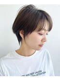 #ショート#ナチュラル#ベージュ