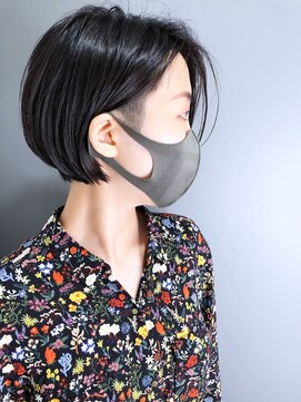 ラウンジ モリオ イケブクロ(Lounge MORIO Ikebukuro) 【morio池袋】2021年大人かっこいいツーブロックショートボブ