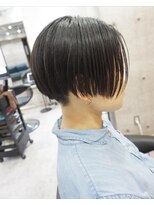 ヘアテリア リュウ 大塚(hair teria ryu) 前下がりラインハンサムショート