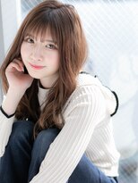 【ROMA銀座】韓国風/ヨシンモリ/グレージュモテ髪デジタルパーマ