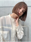 【SORA 大木 】オン眉×ぱっつんボブ