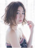 ☆月曜営業☆ojiko.roji大人可愛いゆるふわウェットボブ