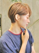 ロビー 表参道(ROBBY)&nbsp;耳掛け丸みショート／トップふんわり／表参道／30代40代