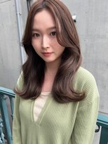 スペイディック 中目黒(SPADIC)&nbsp;くびれスタイル　韓国ヘア　流れるバング