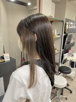 アジールヘア 所沢プロペ通り店(agir hair)&nbsp;イヤリンググレージュ10代20代30代