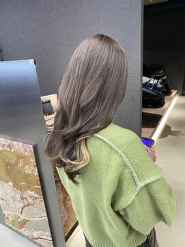 ペレ 栄店(PELE) グレージュ/栄/ブリーチ/ハイトーン