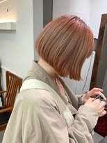 オーイット(ooit)&nbsp;＊柔らかピンクベージュ×ナチュラルボブ＊