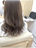 透明感カラー*オリーブベージュ