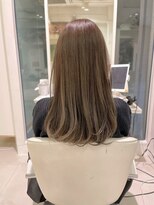 ファイブボックスヘアー 広島(five vox hair)&nbsp;予防美容ケアカラー　グレージュ